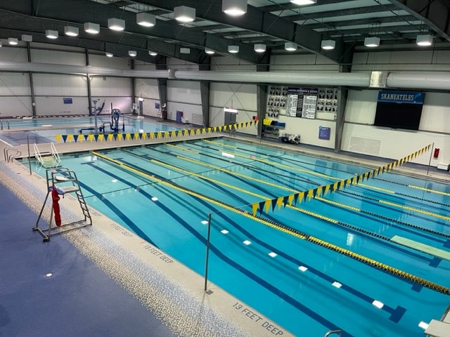 Indoor lap pool